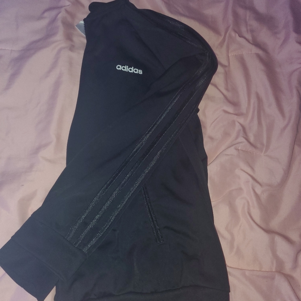 Addias zip up sweater